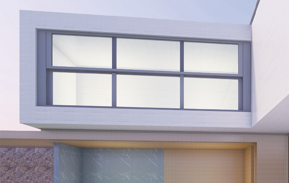 單面電動升降陽臺窗